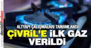 Çivril doğal gaza kavuştu