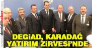 DEGİAD, Karadağ Yatırım Zirvesi’nde