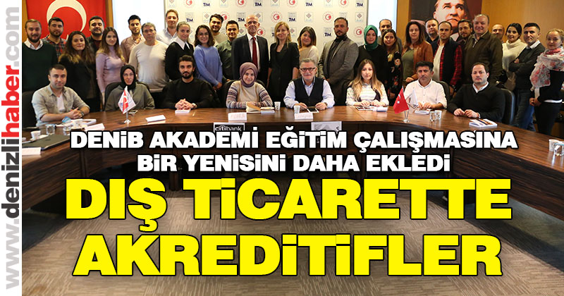 DENİB Akademi eğitim çalışmalarını sürdürüyor