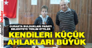 Kendileri küçük, ahlakları büyük