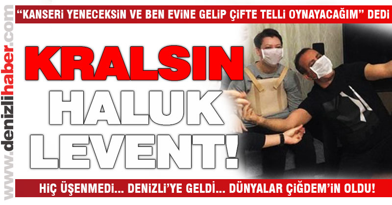 Haluk Levent Çiğdem’in evine geldi!