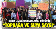 İzcilerden “Toprağa ve Suya Saygı” yürüyüşü