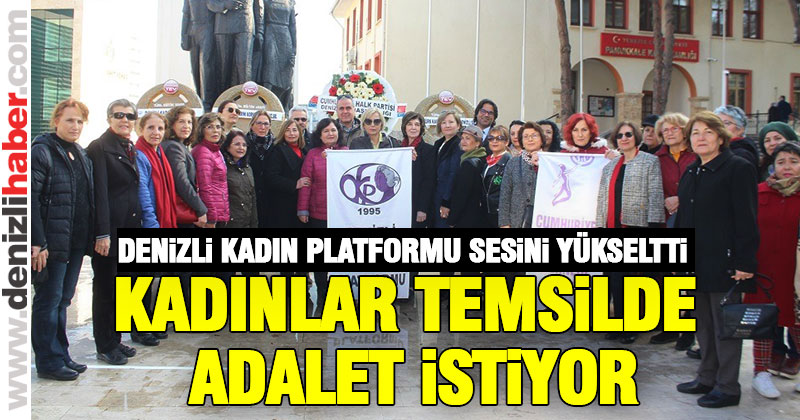 Kadınlar temsilde adalet istiyor