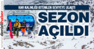 Denizli Kayak Merkezi’nde sezon açıldı