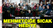 Kadınlardan Mehmetçiğe sıcak hediye