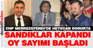 CHP Merkezefendi İlçe Kongresi’nde sandıklar kapandı, oy sayımı başladı