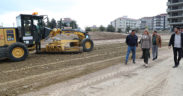 Merkezefendi’de yol çalışması sürüyor