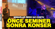 Mimarlar Redd ile coştu