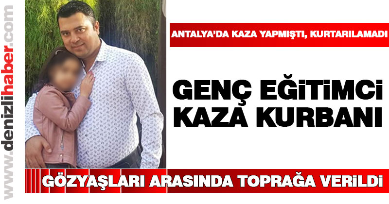 Genç eğitimci kaza kurbanı