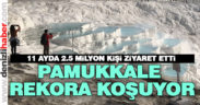 11 ayda 2 milyon 496 bir kişi ziyaret etti