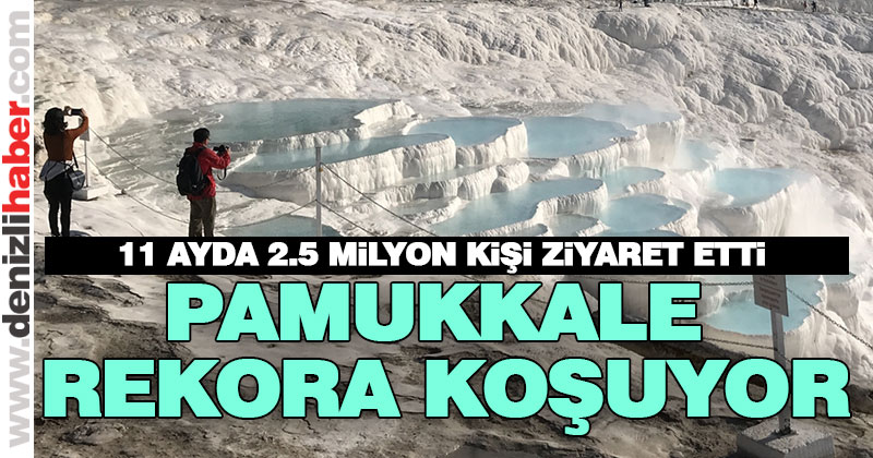 11 ayda 2 milyon 496 bir kişi ziyaret etti