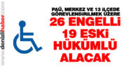PAÜ’ye 26 engelli, 19 eski hükümlü alınacak