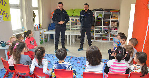 Sarayköylü minikler zabıta oldu