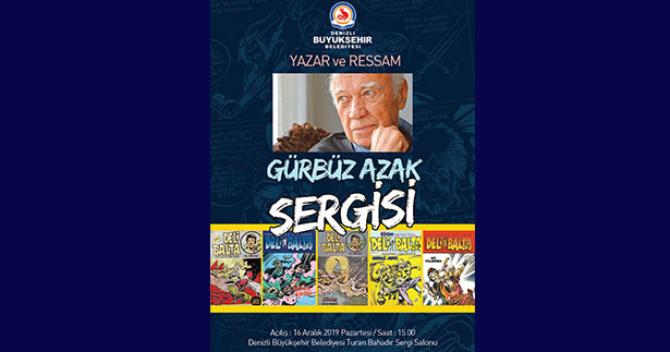 Gürbüz Azak’ın sergisi Pazartesi günü açılıyor
