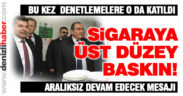 Vali yardımcısı sigara denetimi yaptı