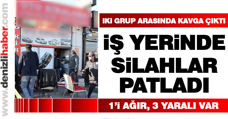 Akhan’da silahlı kavga: 1’i ağır 3 yaralı