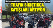 TÜİK 2019 motorlu kara taşıtı istatistiklerini açıkladı