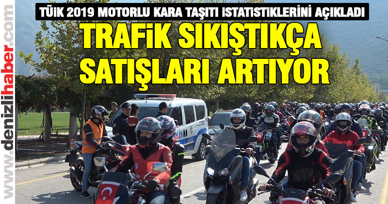 TÜİK 2019 motorlu kara taşıtı istatistiklerini açıkladı