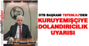 DTB Başkanı Tefenlili’den dolandırıcılık uyarısı