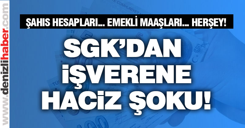 SGK’dan yüzlerce mükellefe e-haciz şoku