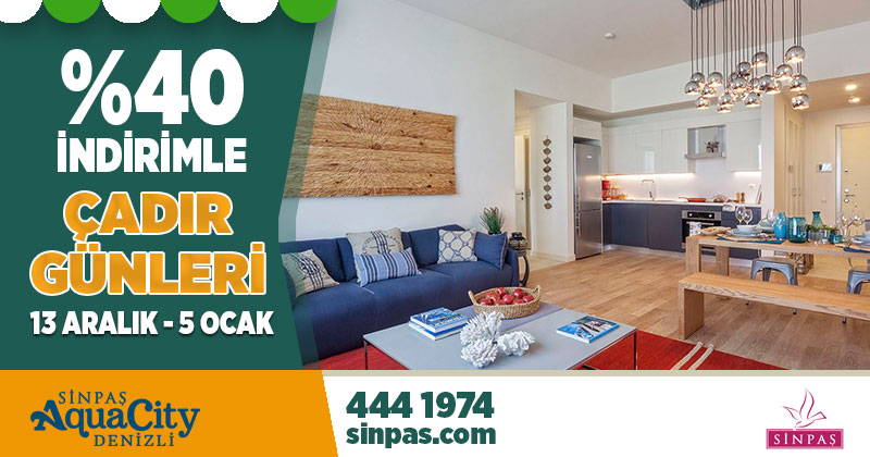 %40 indirimle çadır günleri