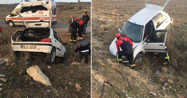 Tavas’ta kaza: 2 çocuk yaralı