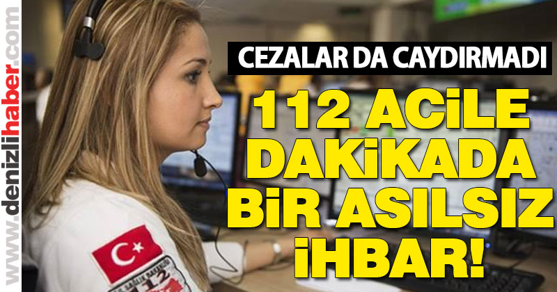 112 Acil’e 546.535 asılsız ihbar