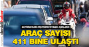 TÜİK Denizli’nin Motorlu Kara Taşıtı İstatistiklerini açıkladı