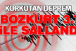 Bozkurt’ta korkutan deprem