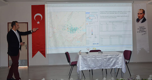 Bozkurt’da deprem toplantıları devam ediyor