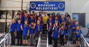Bozkurtlu izciler kampı tamamladı