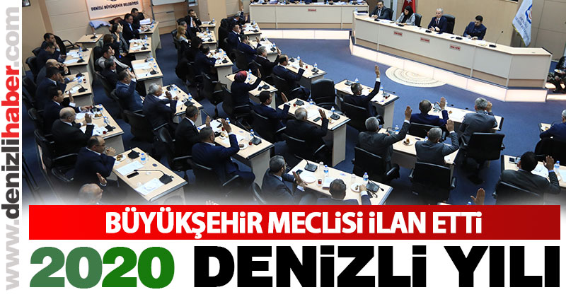 Denizli Büyükşehir Belediyesi ilan etti, 2020 Denizli yılı