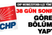 CHP Merkezefendi’de gecikmeli görev dağılımı