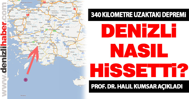 Denizli, 340 kilometre uzaktaki depremi nasıl hissetti