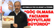 Prof. Dr. Özdemir: “Köylerin boşalmış olması depremde kaybın daha fazla olmamasında etkili oldu”