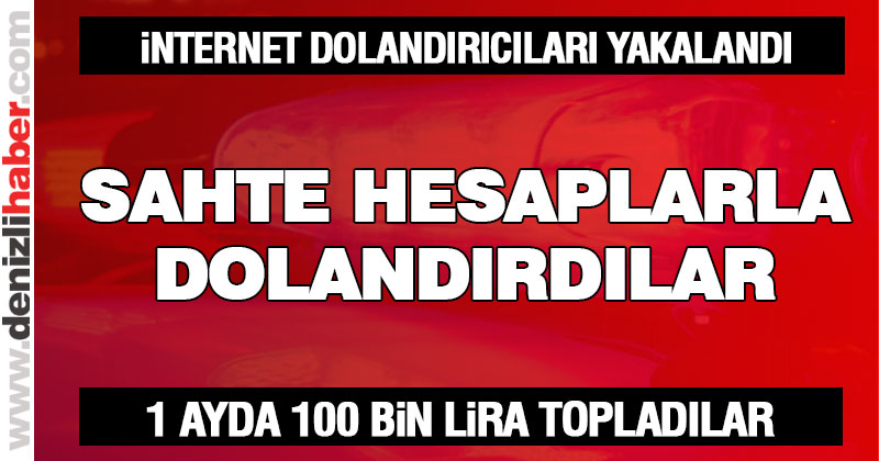 İnternet dolandırıcıları yakalandı
