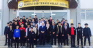 Oğuz, DOSTEK Koleji’ni ziyaret etti