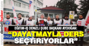 Aydoğan; Okullarda öğrenciler dayatmayla ders seçtiriliyorlar