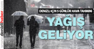 Sıcaklık artıyor, hafta içinde yağış var