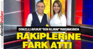 Denizlili genç avukat bilgi yarışmasında rakiplerine fark attı