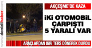 Akçeşme’de kaza: 5 yaralı