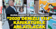 2020 Denizli Yılı karikatürle anlatılacak
