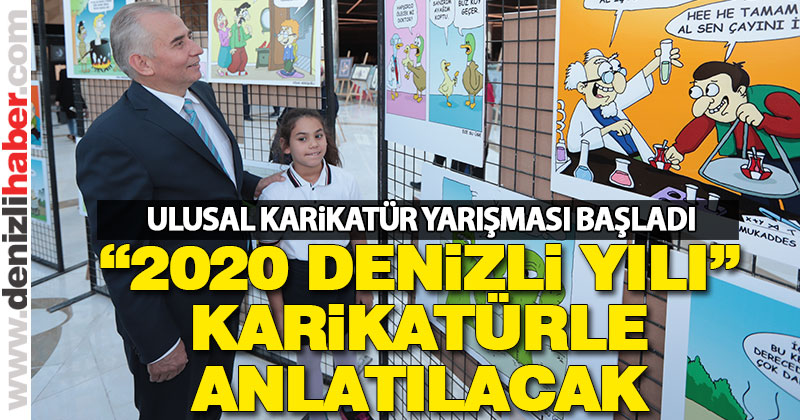 2020 Denizli Yılı karikatürle anlatılacak