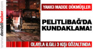 Pelitlibağ’da midibüs kundaklandı: 3 gözaltı