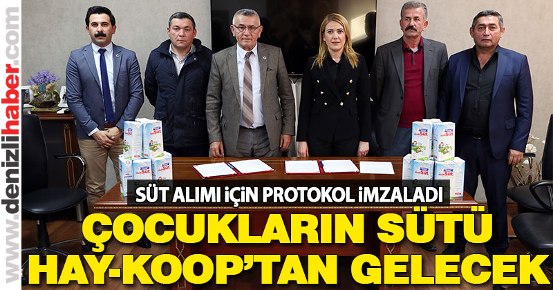 Halk süt Protokolü imzalandı