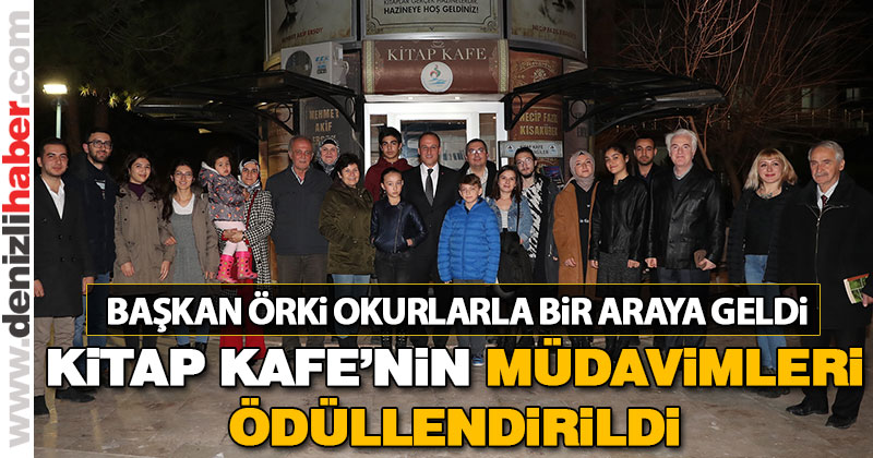 Kitap Kafe’nin müdavimleri ödüllendirildi