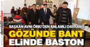 Başkan Örki’den örnek davranış