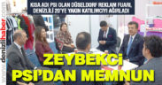 Zeybekci PSI’dan memnun