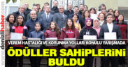 Resim ve kompozisyon yarışmasında ödüller sahiplerini buldu