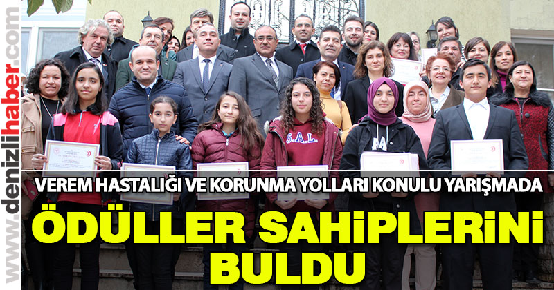 Resim ve kompozisyon yarışmasında ödüller sahiplerini buldu